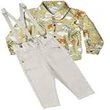 Conjunto Safari Infantil Criança Roupa Bebê Luxo Arca De Noé Aniversário Manga Longa Frio Bege Safari TAM 1 Ano Veste De 10 A 11kg 