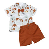 Conjunto Safari Infantil Temático Fantasia Arca De Noé Festa