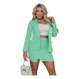 Conjunto Saia E Cardigan 2 Peças