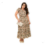 Conjunto Saia Midi E Blusa Moda Evangélica Casual Dia A Dia