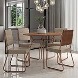 Conjunto Sala De Jantar 4 Cadeiras San Francisco Carraro