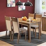 Conjunto Sala De Jantar Havana Madesa Mesa Tampo De Madeira Com 4 Cadeiras