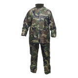 Conjunto Scott Camuflado Nautika Impermeável P M G Ou Gg