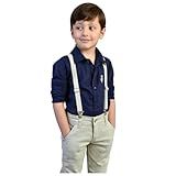 Conjunto Social Manga Longa Azul Marinho Calça Infantil Bege Masculino Azul Marinho 2