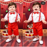 Conjunto Social Menino Bebe Infantil Natal E Ano Novo Festas