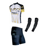 Conjunto Speed Biking Penks Camisa bermuda manguito