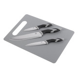 Conjunto Tábua De Corte 4 Peças Aço Inox Belfix