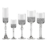 Conjunto Taças De Cristal 30 Peças Cidade Da Garoa Oxford