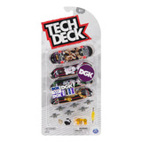 Conjunto Tech Deck Skate De Dedo