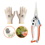 Conjunto Tesoura Para Fruta Profissional Tramontina Luva