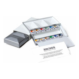 Conjunto Tinta Aquarela Pastilha 12 Cores Maimeri
