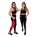 Conjunto Top Calça Legging Academia Feminino