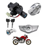 Conjunto Trava Chave Ignição Cb 300 Cb 300r Modelo Original