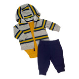 Conjunto Trio Inverno Carters Original Bebe Menino Importado
