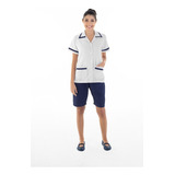 Conjunto Uniforme Bermuda Algodão copeira doméstica