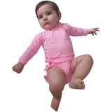 Conjunto Uv Bebê Praia E Piscina Com Proteção Solar Uv 50
