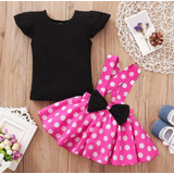 Conjunto Vestido Infantil Importado Festa Pronta Entrega
