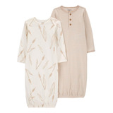 Conjunto Vestidos De Dormir Para Bebês Carter s Importado