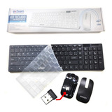 Conjunto Wireless Sem Fio Mouse Teclado Tc06