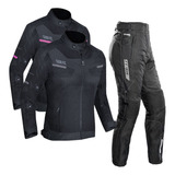 Conjunto X11 Jaqueta Brezze E Calça Texx Strike Motoqueiro