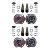 Conjuto Cubos Completos Reboque Trucado 02 Eixos Vw 4x100