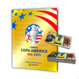 Conmebol Copa América Usa 2024 Álbum Dourado Capa Dura