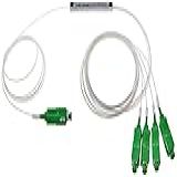 Connect Pro 018 0580 Cabo Fibra Plc Splitter 0 9 Mm 1 X 4 Scom Apc 1 Metro