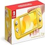 Consola De Jogos Nintendo Switch Lite Tela Sensível Ao Toque LCD De 5 5 Polegadas Almofada De Controle Plus Integrada Alto Falantes Conector De áudio De 3 5 Mm Alto Falantes Com Cartão Micro SD CUE De 128 GB Amarelo 