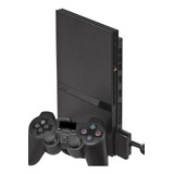 Console De Videogames Sony Playstation 2 Slim Standard Preto 256gb