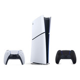 Console Edição Digital Sony Playstation 5 Ps5 Slim De 1 Tb Controle Dual Sense Preto