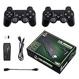 CONSOLE GAME STICK MINI RETRO 4K 10000  JOGOS 2 CONTROLES SEM FIO PS1 ARCADE SEGA SNES NINTENDO