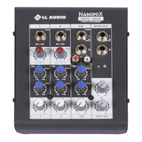 Console Ll Audio Na402 Nanomix De Mistura 127v 220v Preta