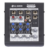 Console Ll Audio Na402r Nanomix De Mistura 127v 220v