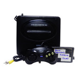 Console Mega Drive 3 Iii Sega Tectoy Original Completo E Um Controle