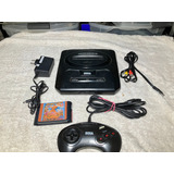 Console Mega Drive Iii Tectoy Completo Para Jogar Controle Original Fonte Bivolt Cabo Av E Game Hercules