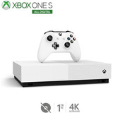 Console Microsoft Xbox One S 1tb All Digital 4k Cor Branco