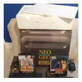 Console Neo Geo Aes jp Na Caixa C Jogos