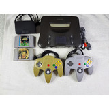 Console Nintendo 64 Americano Com 2