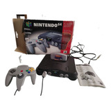 Console Nintendo 64 Na Caixa Funcionando jogo Lamborghini