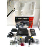 Console Nintendo 64 Playtronic Impecável Original 2 Controles 2 Rumbles Packs Memory Card Manuais Perfeitos usado 