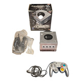 Console Nintendo Game Cube Resident Evil 4 Edition Na Caixa Original