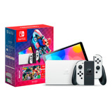 Console Nintendo Switch Oled 64gb Branco Mario Kart 8 Deluxe 3 Meses De Assinatura Nintendo Switch Online