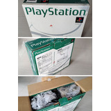 Console Playstation 1 Fat Japonês Na Caixa Completo Com Jogo