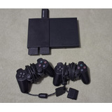 Console Playstation 2 Destravado Ps2 Controles Originais