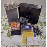 Console Playstation 2 Fat Midnight Black Na Caixa Com 9 Jogos Originais