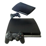 Console Playstation 3 Slim Sony Com Garantia Jogo Original Controle Sem Fio Novo Brinde Surpresa