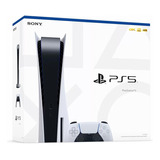 Console Playstation 5   01 Controle Sony Ssd 825gb Branco