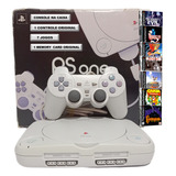 Console Ps1 Playstation 1 Psone Original Controle Jogos Resident Evil Vigilante 8