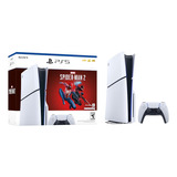 Console Ps5 Playstation 5 Slim Bundle Spider Man 2 Físico Lacrado Pronta Entrega