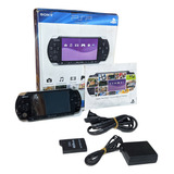 Console Psp 3000 Na Caixa Com Jogos